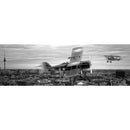 SIM5-PLA2M-1 | Wall Art Print on Real Wood