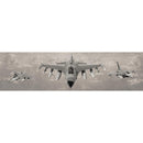 SIM5-SIM5C48-F16-30X24-A,B,C | Wall Art Print on Real Wood