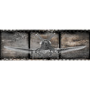 SIM5-SIM5C6-COR6-30X30 A,B,C-B | Wall Art Print on Real Wood