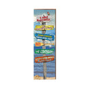 Lake Keowee Lake Directional  | Real Wood Art Print