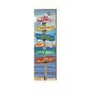 Lake Hartwell Lake Directional  | Real Wood Art Print