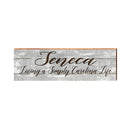 Seneca Living Simply | Real Wood Art Print