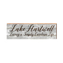 Lake Hartwell Living Simply | Real Wood Art Print