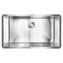 Single Bowl Handcrafted Stainless Steel Kitchen Sink - MSI Collection