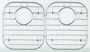 Stainless Steel Sink Protector For 50/50 Double Bowl 31"x18" - MSI Collection