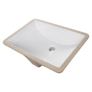 Vanity White Rectangle Porcelain 2015 Straight - MSI Collection