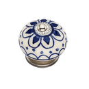 Mascot Hardware Omaha Washed 1-4/7 in. Blue Cabinet Knob (Pack of 10)