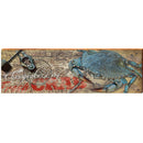 Chesapeake Bay Blue Crab | Wall Art Print on Real Wood
