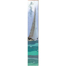 Chesapeake Bay Sailboat | Wall Art Print on Real Wood