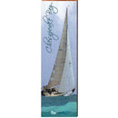 Chesapeake Bay Sailboat | Wall Art Print on Real Wood