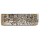 Ski Lodge Nostalgia | Wall Art Print on Real Wood