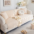 Cotton Quilted Sofa Cover, Non-Slip Couch Protector Fits Backrest, Seat & Armrest