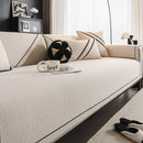 Herringbone Couch Protector for Pets, Non-Slip Washable Sectional Couch Covers