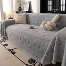 Soft Plush Fleece Throw Blanket for Couch Solid Cute Warm Couch Cover Blanket for Winter