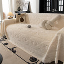 Soft Plush Fleece Throw Blanket for Couch Solid Cute Warm Couch Cover Blanket for Winter