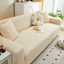 Textured Wave Stretch Sofa Couch Cover, Soft Washable Spandex Furniture Slipcovers