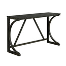 59" Rustic Dining&Bar Table Set with 3 Stools for Apartment, USB-A & USB-C Charging Ports