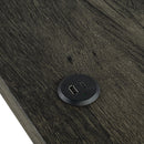 59" Rustic Dining&Bar Table Set with 3 Stools for Apartment, USB-A & USB-C Charging Ports