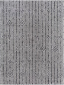 Demi Gray Washable Area Rug - Clearance