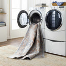 Rust Hera Washable Area Rug - Clearance