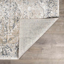 Rudo Beige Flat Pile Washable Rug