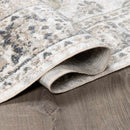 Rudo Beige Flat Pile Washable Rug