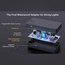 SLR100 LED RGBCWIC Smart Bistro String Lights Color Changing Outdoor Weatherproof 12V Edison Bulbs
