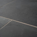 Montauk lack 16 in x 16 in gauged slate floor and wall tile SMONBLK1616G product shot closeup view