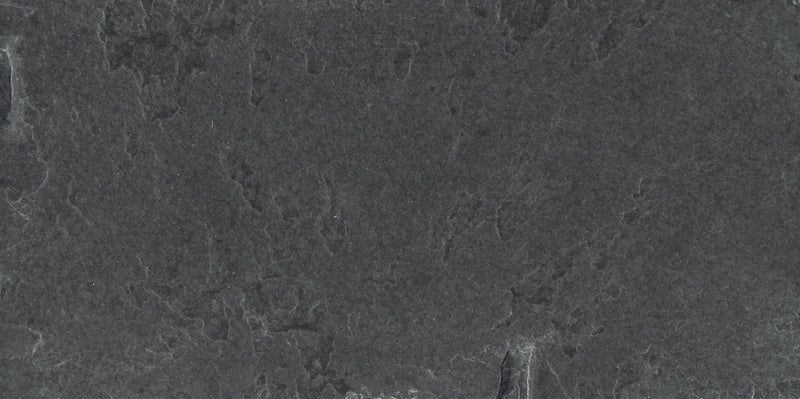 Montauk black 12 in x 12 in gauged slate floor and wall tile SMONBLK1212G product shot closeup view