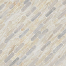 Angora Ellipse 12"x12" Polished Marble Mosaic Floor and Wall Tile - MSI Collection