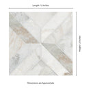 Arabescato Venato White 12"x12" Honed Mosaic Marble Floor And Wall Tile - MSI Collection