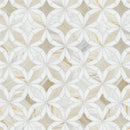 Athena Gold Estrella 10"x10" Polished Marble Mosaic Floor and Wall Tile - MSI Collection