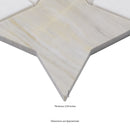 Athena Gold Estrella 10"x10" Polished Marble Mosaic Floor and Wall Tile - MSI Collection
