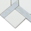 Azula Kaya 11"x11" Polished Marble Mosaic Floor and Wall Tile - MSI Collection