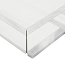 Bianco Dolomite Alana 11"x13" Polished Marble Mosaic Floor and Wall Tile - MSI Collection