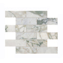 Coronado 12"x12" Honed Marble Subway Mosaic Floor and Wall Tile - MSI Collection