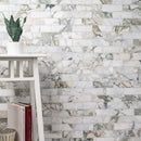 Coronado 12"x12" Honed Marble Subway Mosaic Floor and Wall Tile - MSI Collection