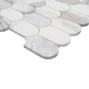 Edessa Scallop 12"x13" Polished Marble Mosaic Floor and Wall Tile - MSI Collection