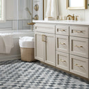 Firenze Blend 12"x12" Polished Marble Mosaic Floor and Wall Tile - MSI Collection