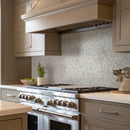 Briar Rosa Pennyround 12"x12" Matte Glass Floor and Wall Tile - MSI Collection