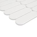 Bianco Glossy Ellipse 12"x12" Glossy Glass Mosaic Wall Tile - MSI Collection