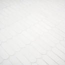 Bianco Glossy Ellipse 12"x12" Glossy Glass Mosaic Wall Tile - MSI Collection