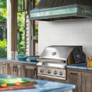 Bianco Glossy Ellipse 12"x12" Glossy Glass Mosaic Wall Tile - MSI Collection