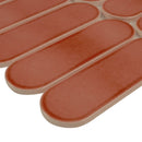 Terra Ellipse 12"x12" Glossy Glass Mosaic Wall Tile - MSI Collection