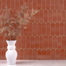 Terra Ellipse 12"x12" Glossy Glass Mosaic Wall Tile - MSI Collection