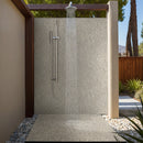 Ivory White Mini Pebble 12"x12" Tumbled Marble Mosaic Floor and Wall Tile - MSI Collection