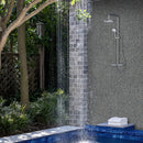 Noir Ash Mini Pebble 12"x12" Tumbled Marble Mosaic Floor and Wall Tile - MSI Collection