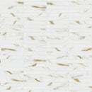 Calacatta Gold Stack Pattern Matte Porcelain Mosaic Floor And Wall Tile - MSI Collection