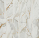 Calacatta Gold 4"x12" Matte Porcelain Subway Floor and Wall Tile - MSI Collection wall view