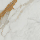 Calacatta Gold 4"x12" Matte Porcelain Subway Floor and Wall Tile - MSI Collection closeup view